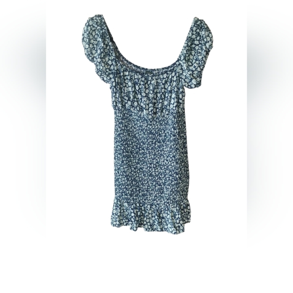 Wild Fable Multi Colored Blue, Green Dress SZ S